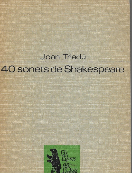 40 SONETS DE SHAKESPEARE