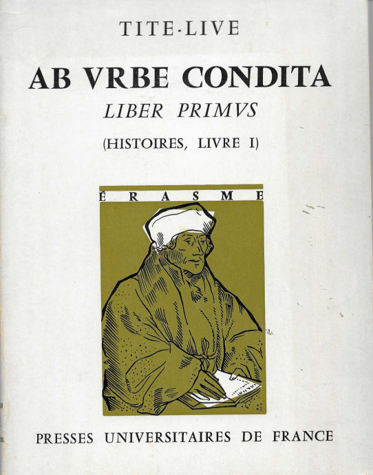 Ab Vrbe Condita. Liber Primus (Hisoires, Livre 1)