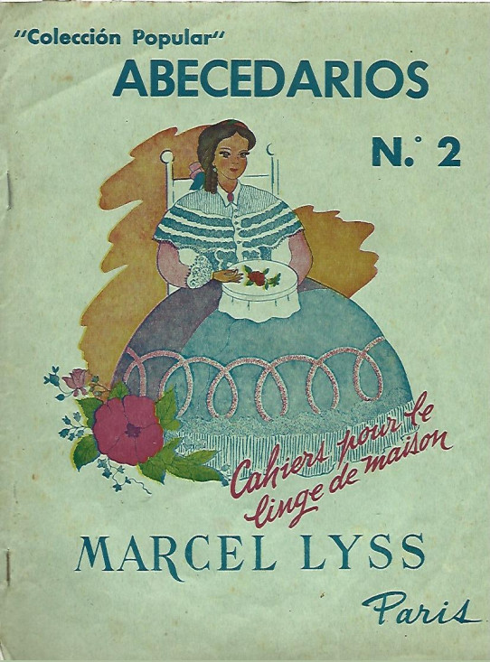 ABECEDARIOS Nº 2  (Colección Popular) Cahiers pour la linge de maison.