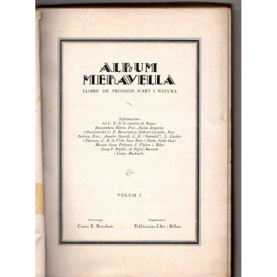 Album meravella. Vol. 1 Llibre de prodigis d'art i natura