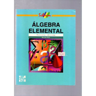 Álgebra elemental / Barnett Rich