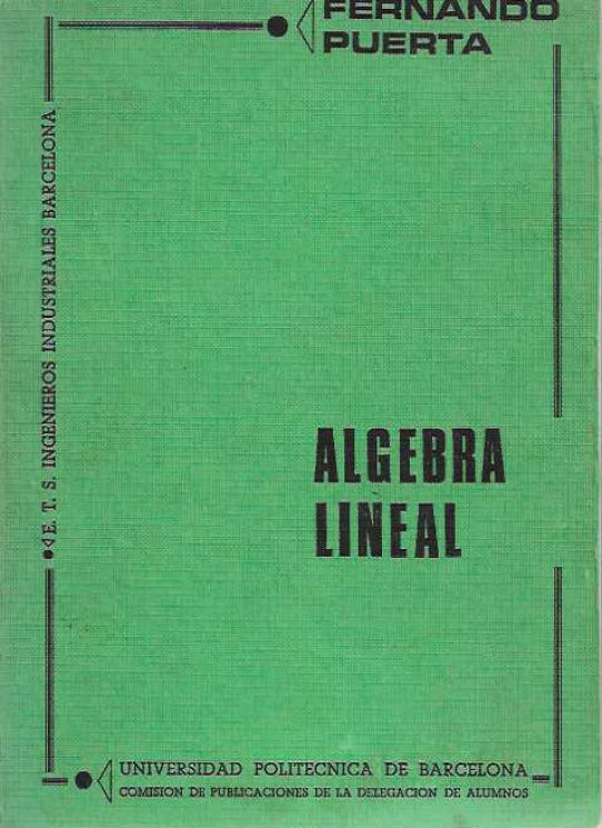 ÁLGEBRA LINEAL.