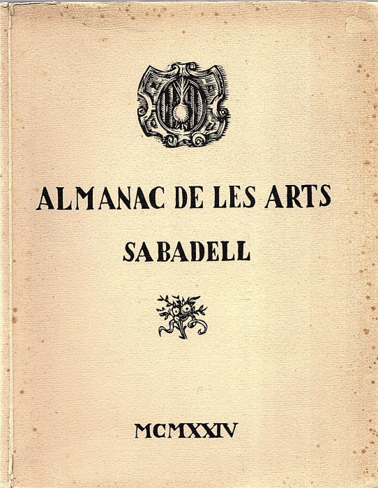 ALMANAC DE LES ARTS. SABADELL 1924