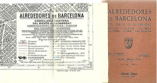 ALREDEDORES DE BARCELONA. DEL BESÓS AL LLOBREGAT- Montcada - Valldqura - Collcerola - Vallvidrera - Olore - Puig Madrona -