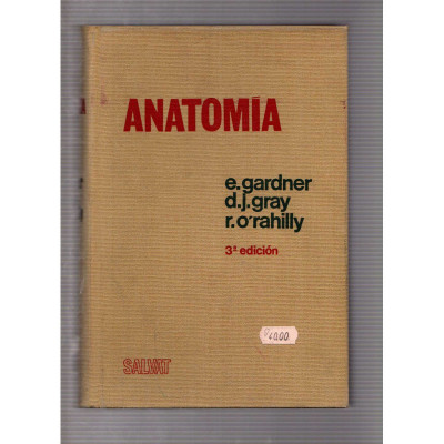 Anatomía / E. Gardener