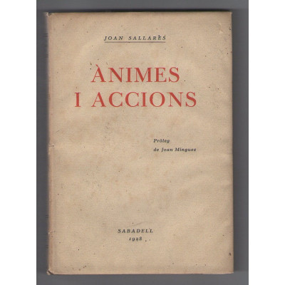 Ànimes i accions / Joan Sallarès