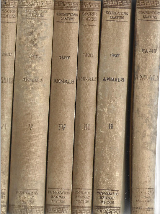 ANNALS 6 Volums (obra completa) (Tacit)