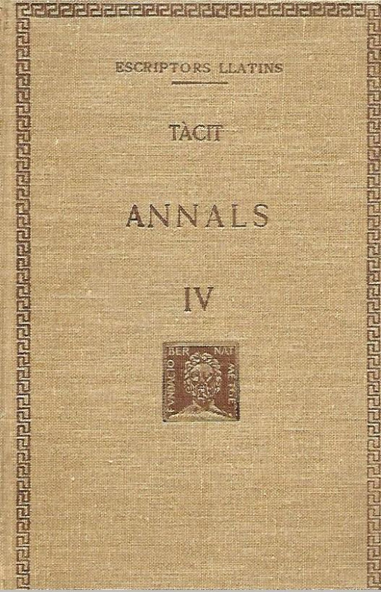 ANNALS  6 Volums  (P. C. Tàcit)