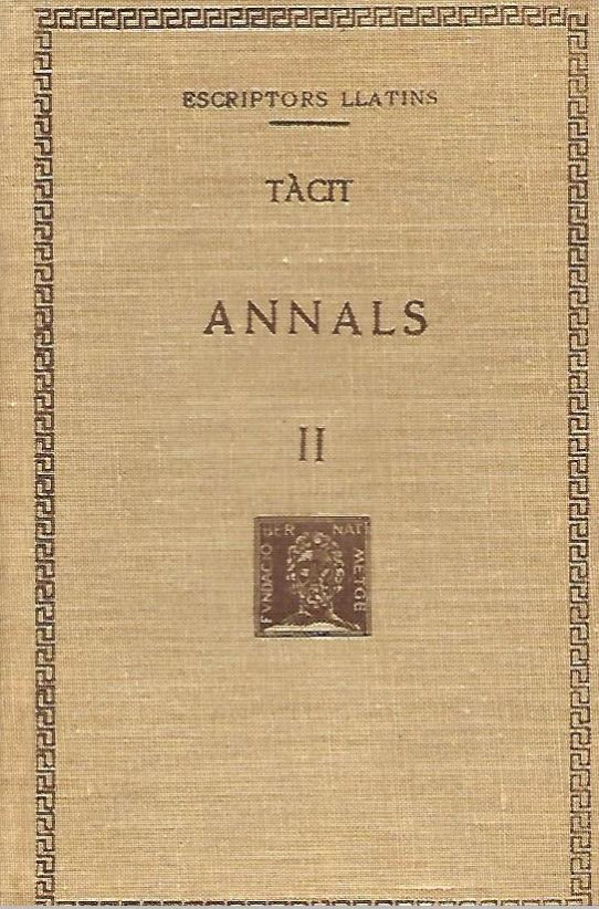 ANNALS  6 Volums  (P. C. Tàcit)