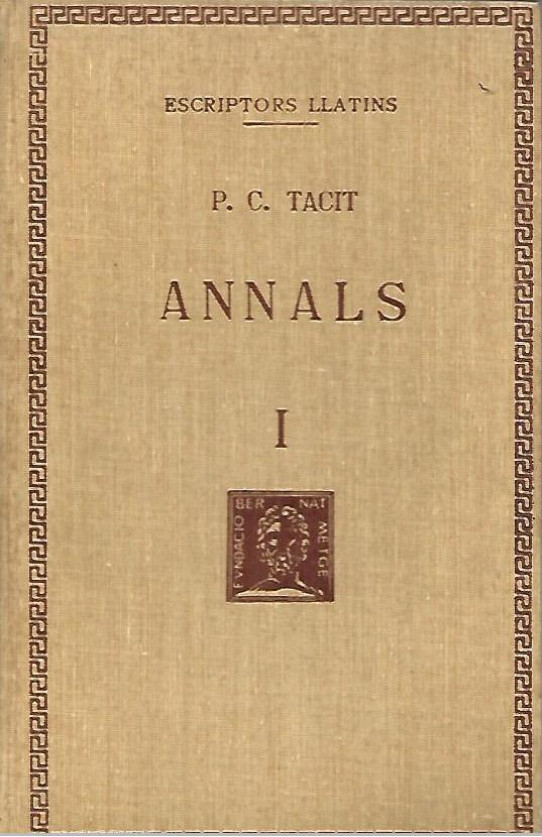 ANNALS  6 Volums  (P. C. Tàcit)