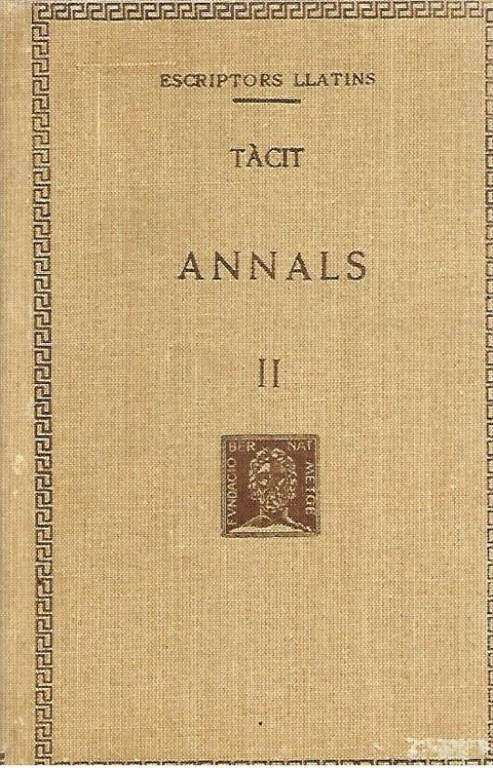 ANNALS Volum II  (Tácit)