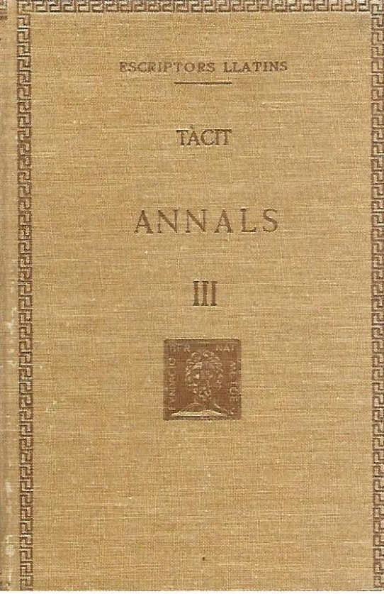 ANNALS Volum III (Tácit)