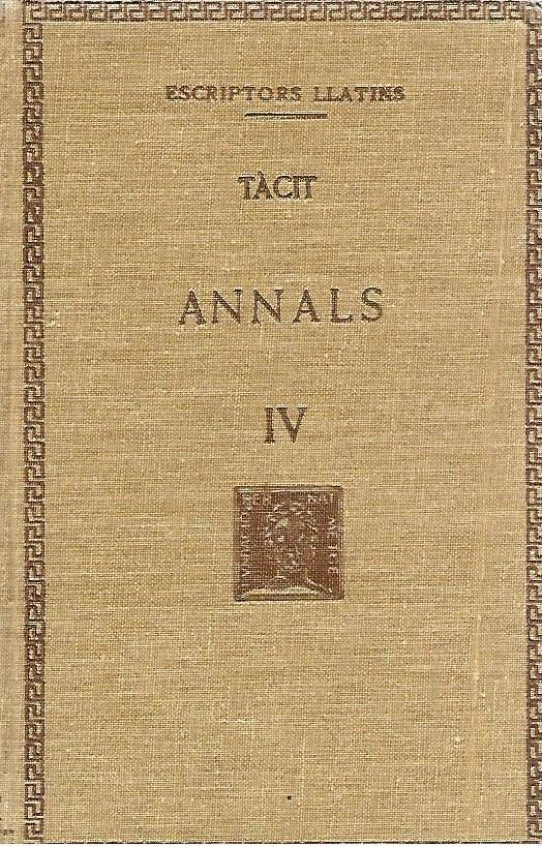 ANNALS Volum IV  (Tácit)