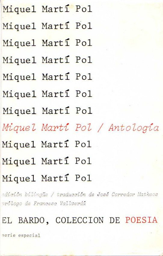 ANTOLOGÍA (1966-1973)