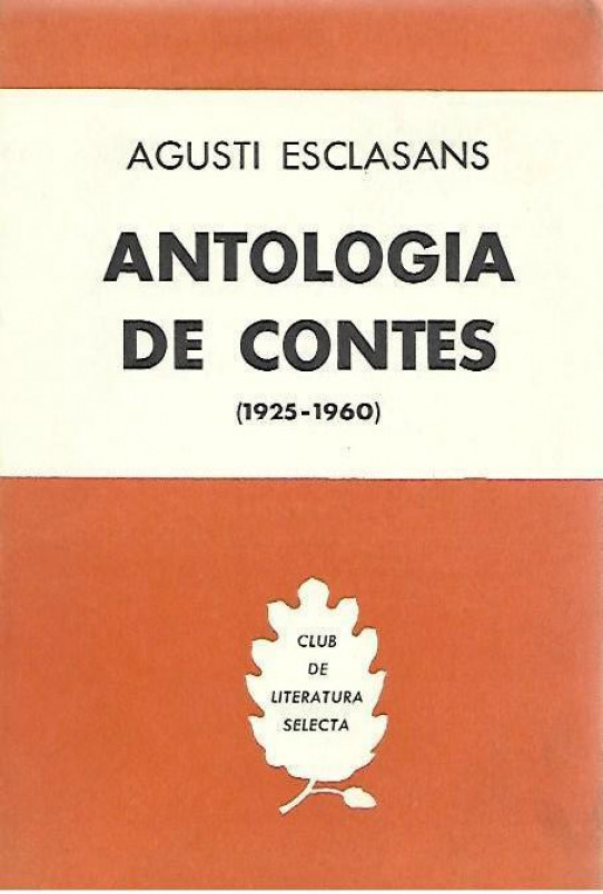 ANTOLOGIA DE CONTES (1925-1960)
