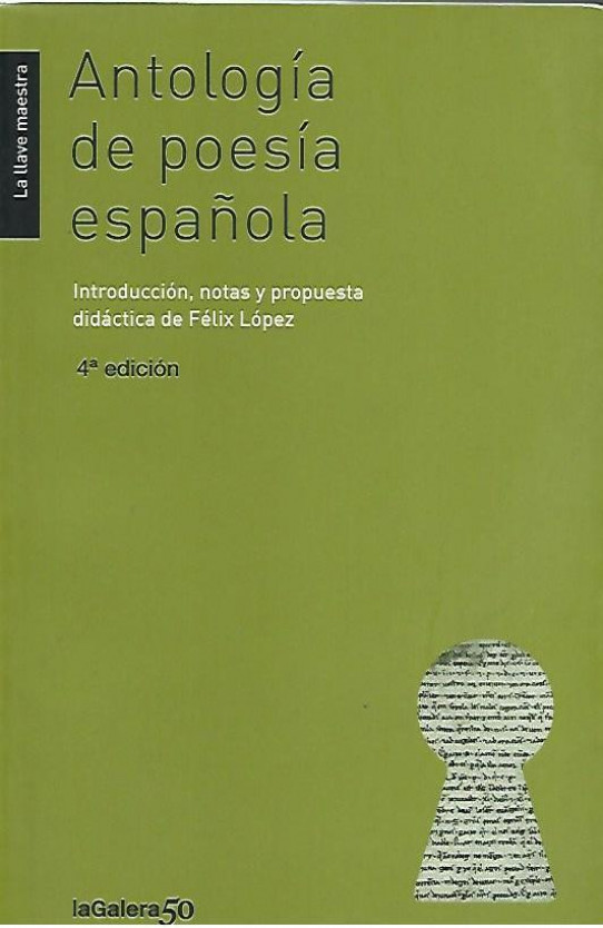 ANTOLOGÍA DE POESÍA ESPAÑOLA