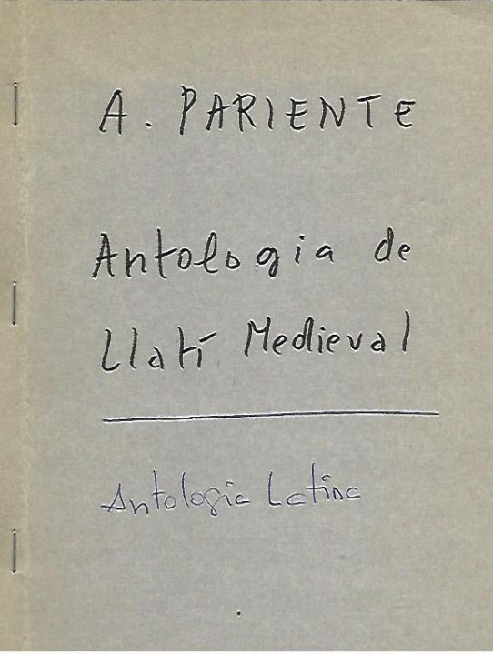 ANTOLOGIA LATINA