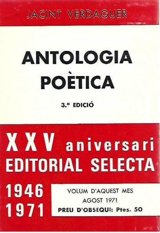 ANTOLOGIA POETICA 3ª edició