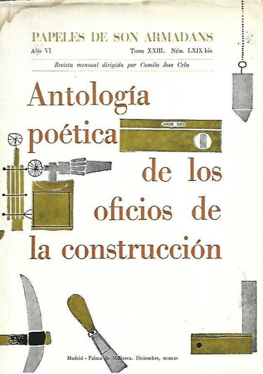 ANTOLOGÍA POÉTICA DE LOS OFICIOS DE LA CONSTRUCCIÓN