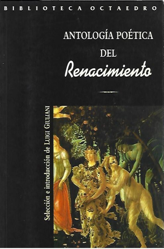 ANTOLOGIA POETICA DEL RENACIMIENTO