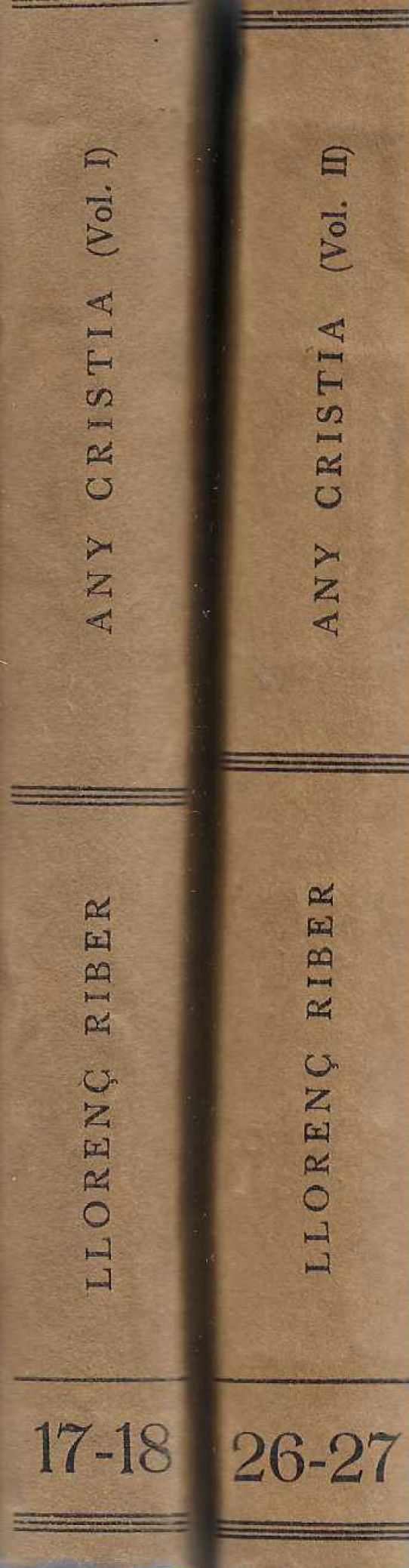 Any Cristià. Vol. I i II.