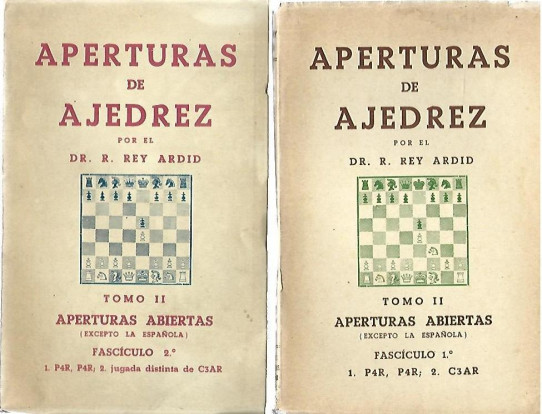 APERTURAS DE AJEDREZ 3 Tomos