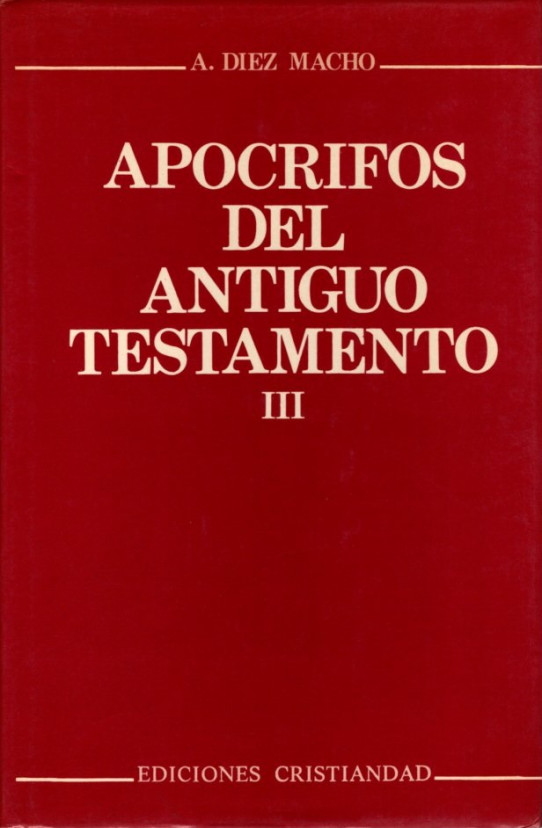 APÓCRIFOS DEL ANTIGUO TESTAMENTO III