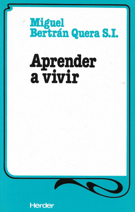 Aprender a vivir