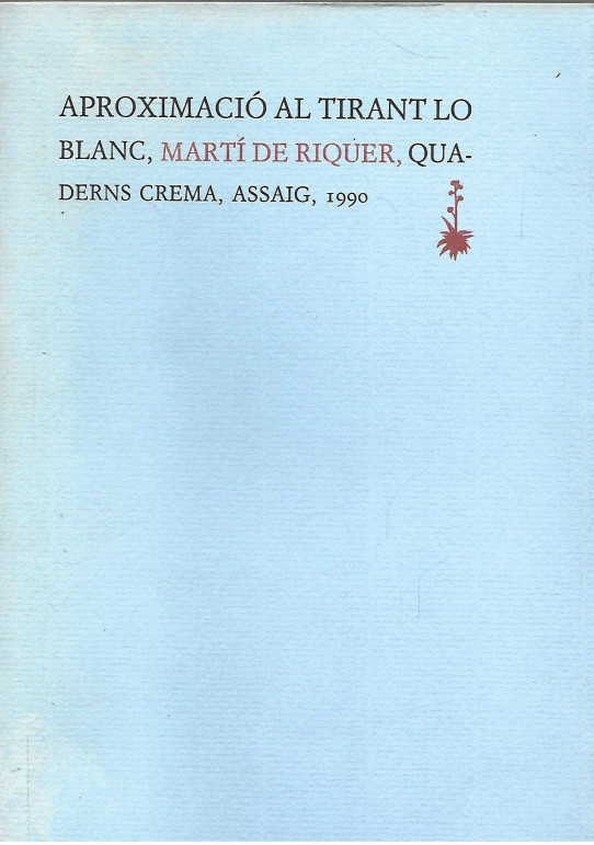 APROXIMACIÓ AL TIRANT LO BLANC