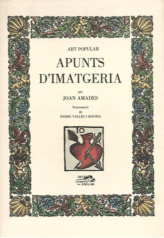 APUNTS D'IMATGERIA. ART POPULAR