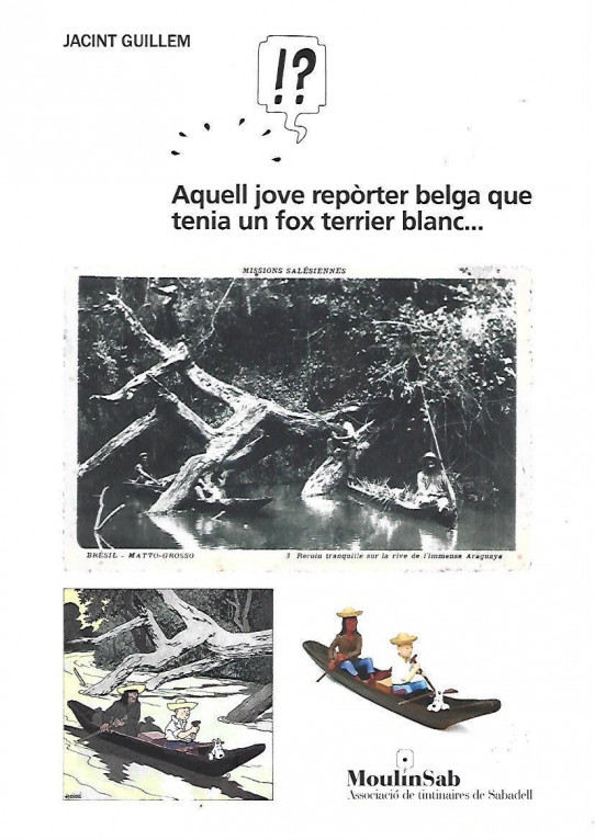 Aquell jove repòrter belga que tenia un fox terrier blanc....