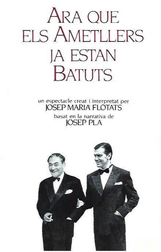 ARA QUE ELS AMETLLERS JA ESTAN BATUTS