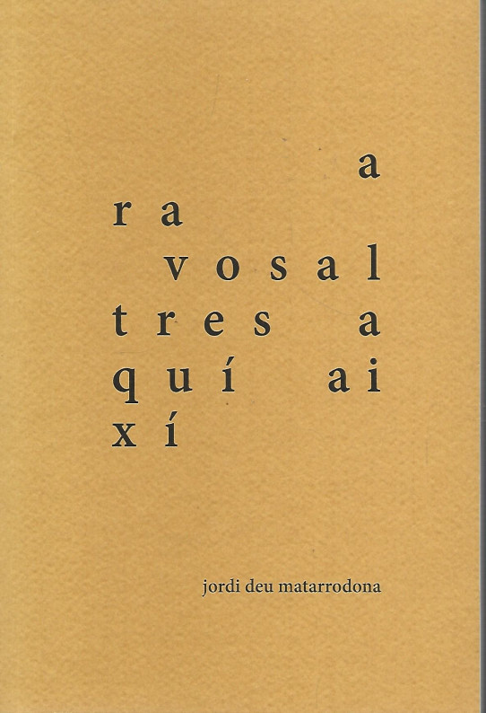 ARA VOSALTRES AQUI AIXI