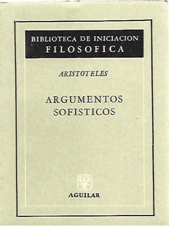 ARGUMENTOS SOFISTICOS
