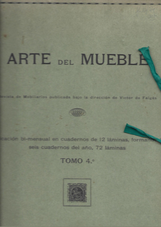 ARTE DEL MUEBLE TOMO 4