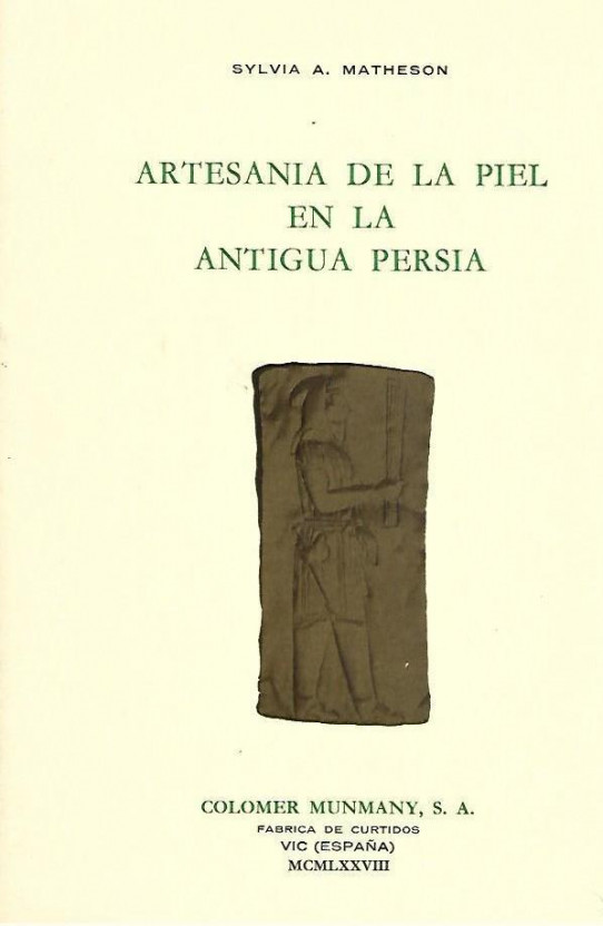 ARTESANIA DE LA PIEL EN LA ANTIGUA  PERSIA
