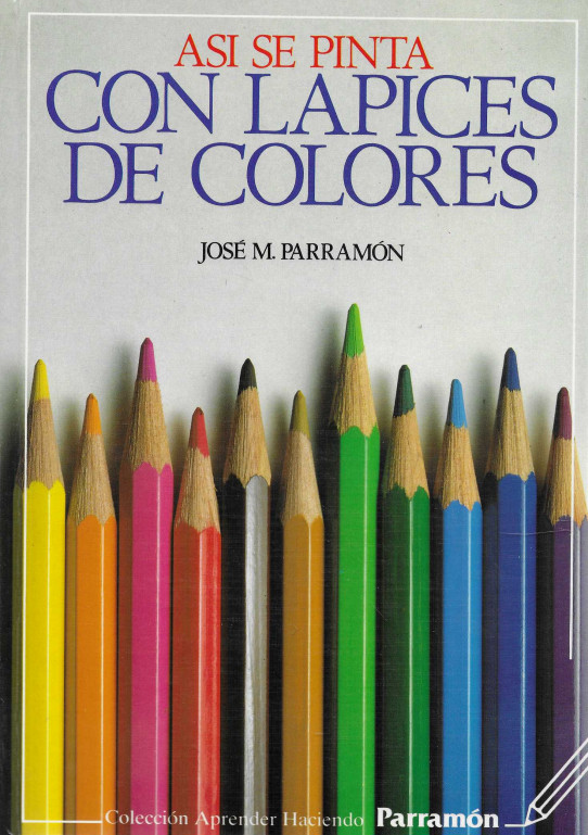ASI SE PINTA CON LAPICES DE COLORES