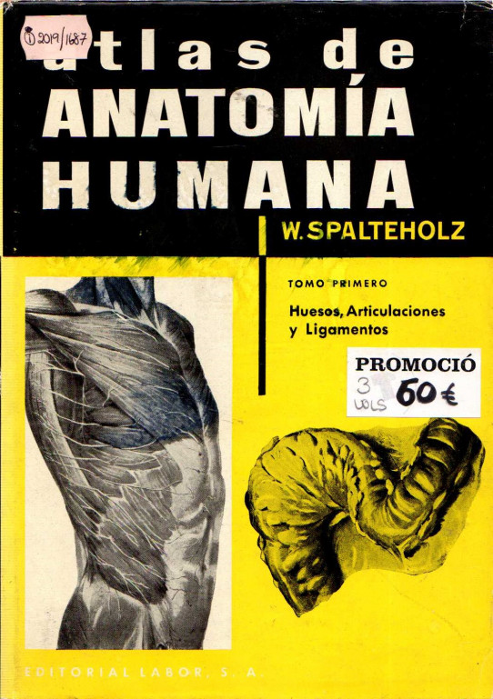 ATLAS DE ANATOMÍA HUMANA (3 VOLÚMENES)