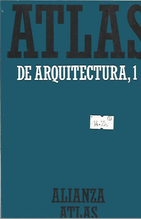 ATLAS DE ARQUITECTURA, 1