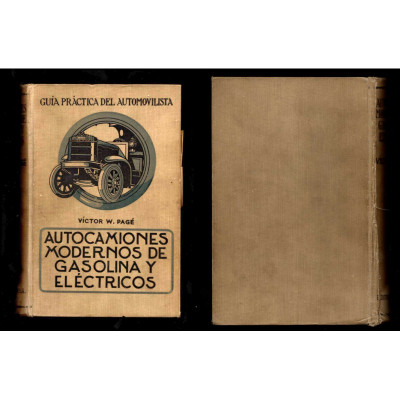 Autocamiones modernos de gasolina y eléctrico / Víctor W. Pagé