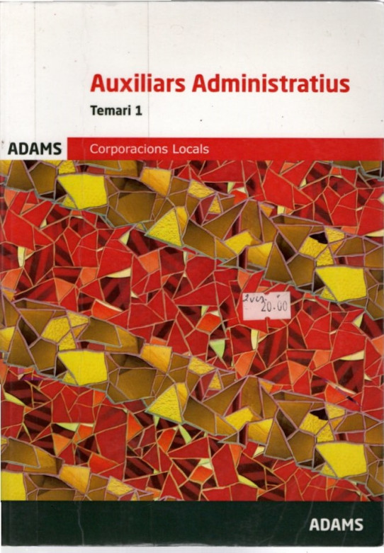 AUXILIARS ADMINISTRATIUS. DOS VOLUMS