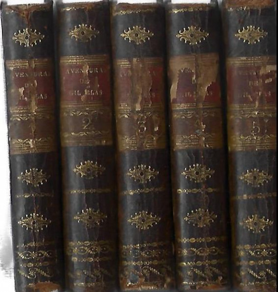AVENTURAS DE GIL BLAS DE SANTILLANA 5 Volumenes (obra completa)