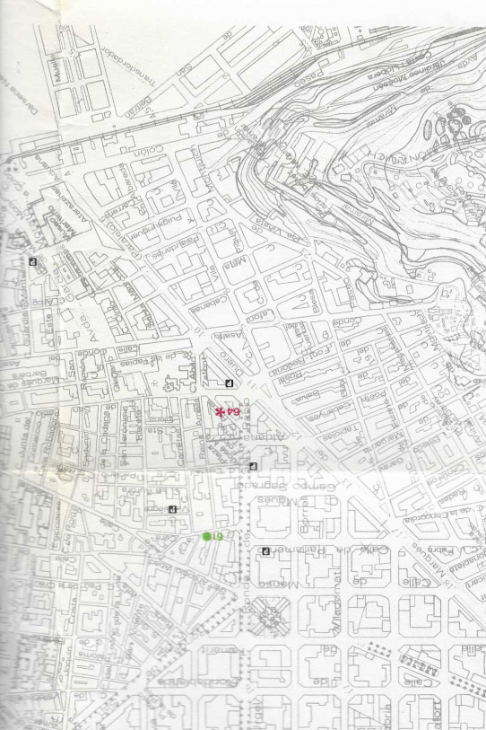 Barcelona. Plano Gastronómico.