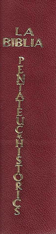 Biblia Pentateuc. Llibres històrics