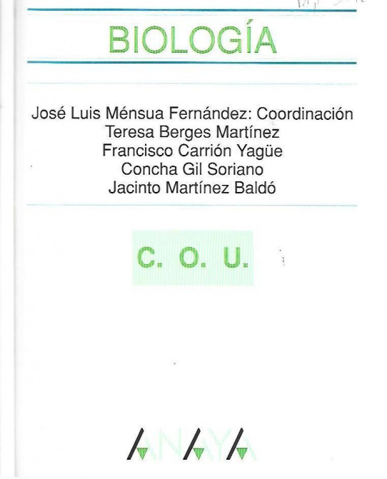 BIOLOGÍA (C.O.U)
