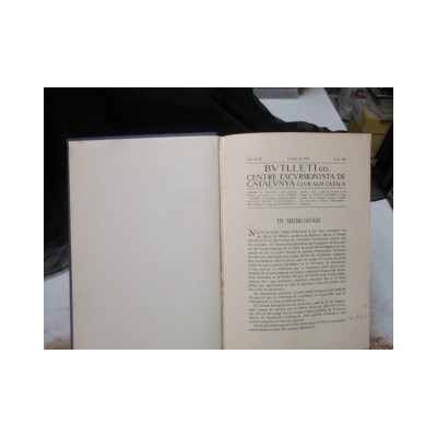 Butlletí del Centre Excursionista de Catalunya Vol. XLIV - 1934.