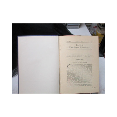 Butlletí del Centre Excursionista de Catalunya Vol. XXXIX - 1929.