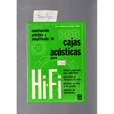 Cajas acústicas  para HIFI / Varios autores