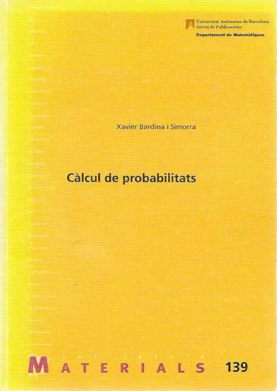CÀLCUL DE PROBABILITATS