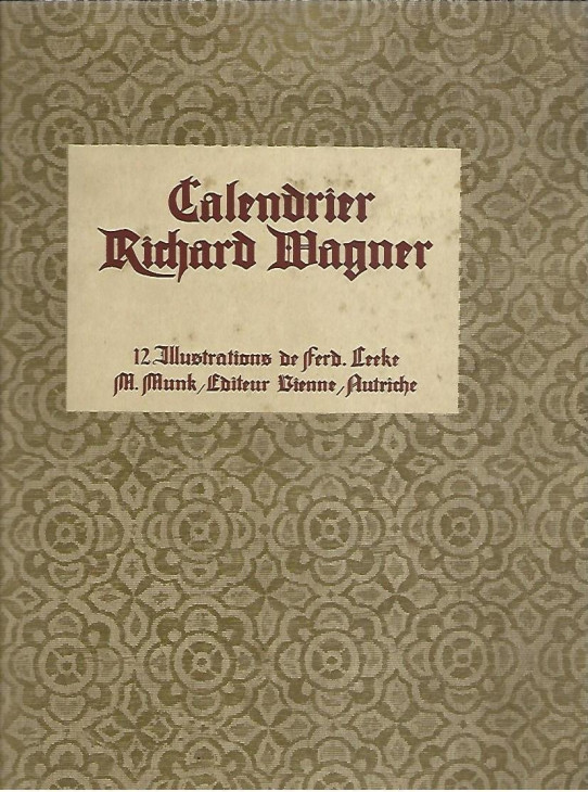 CALENDRIER RICHARD WAGNER